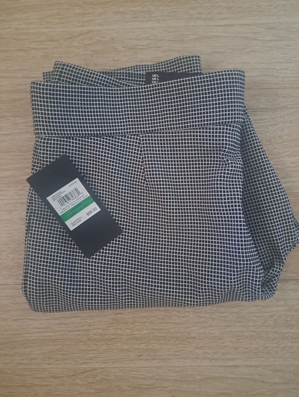 Jones New York Black and White Micro-Check Pants - Picture 9 of 9